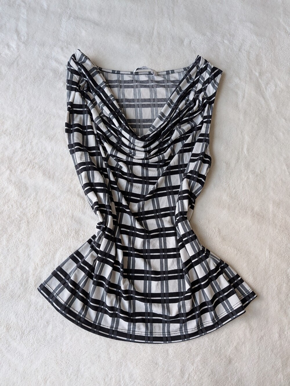 Calvin Klein Cowl Neck Tank Top